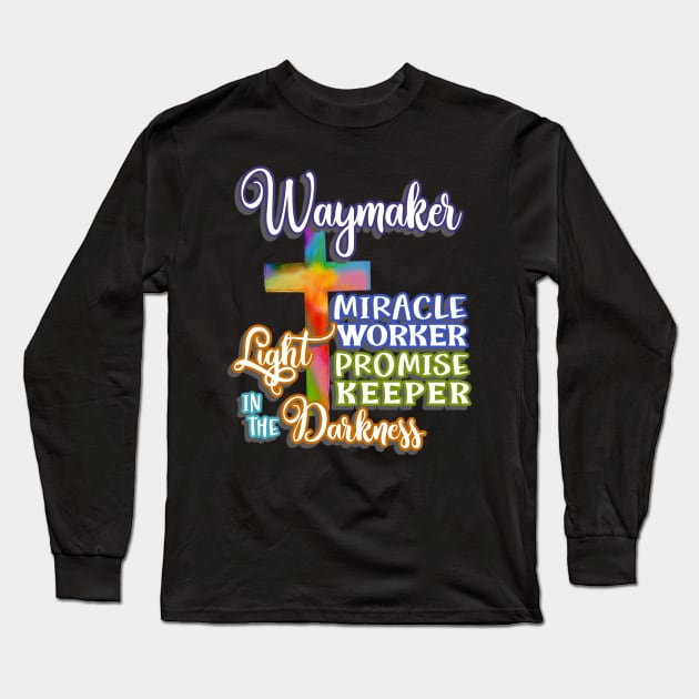 Waymaker Gift Long Sleeve T-Shirt by StudioElla